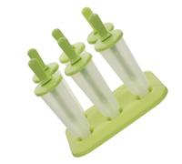 Ipetboom 6pcs Reusable Ice Pop Molds Food Grade PP Plastic Popsicle Makers Flexible DIY Ice Cream and Gelatin Dessert Tray for Summer Refreshing Treats Easy Release