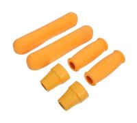 Ipetboom 6pcs Soft Foam Underarm Crutch Pads Replacement with Anti-slip Grip Cushion for Crutches Handles and Feet Caps Lightweight Portable Walker Arm Cushions for Enhanced Stability and