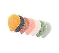 Ipetboom 7pcs Natural Makeup Remover Face Wash Puff Cleansing Sponge for Daily Exfoliating
