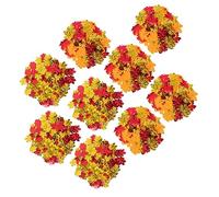 Ipetboom 8 Packs Maple Leaf Party Confetti Mixed Color Glitter for Thanksgiving Day Fall Decor for Table Crafts and Celebrations Per Pack