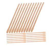 Ipetboom 800pcs Wooden Wax Sticks for Body Hair Removal, Single-Use Oval Tip Applicator Sticks for Nose, Eyebrow, Lip Waxing, Hard Wax Compatible, Precise Hair Removal Tool for Salon and