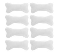 Ipetboom 8pcs Halloween Bone Barrette Spooky Plush Hair Clips Goth Holiday Headwear Cute Bone Hair Clip For Teens And Women Girls