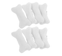 Ipetboom 8pcs Halloween Bone Hair Clips Cute Plush Bone Barrettes Spooky Goth Cosplay Accessories Ergonomic Design for Teens Adults Holiday Hair Barrettes