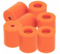 Ipetboom 8pcs Heatbed Silicone Leveling Columns 18mm Wear-resistant Buffer Spacers for 3d Printer Heat Bed Mounts Compatible High-temperature Printing