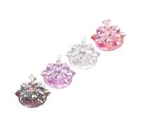 Ipetboom 8pcs Magnetic Nail Art Support Lotus Base for Easy Practice for Beginners and Professionals Nail Salons Beautiful Colors