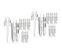 Ipetboom 8pcs Moisturizing Lip Gloss Plumper Lip Balm DIY Tube Empty Gloss Bottles Travel