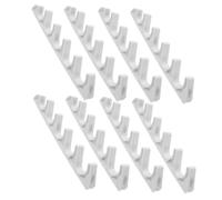 Ipetboom 8pcs Outdoor Folding Recliner Adjustment Brackets Gear Nylon Reclining Connectors for Garden Chairs Weatherproof Patio Chair Replacement Parts for Camping and Outdoor Furniture