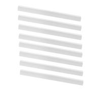 Ipetboom 8pcs Rubber Edge Strips for Dustpan Lip Replacement Soft Tough Sealing Straps for Efficient Waste Management Prevent Dust Leakage and Enhance Cleaning Performance