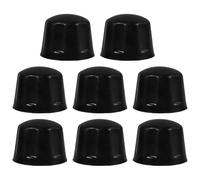 Ipetboom 8pcs Rubber Wheel Center Caps for Atv Wheels Providing Comprehensive Protection and Debris Prevention for Off-road Use