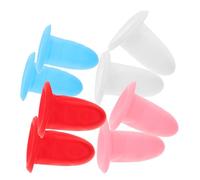 Ipetboom 8pcs Silicone Elastic Travel Bottle Covers for Liquid Containers, Stretchable Design, Easy to Use Protective Sleeves for Travel Toiletries on Long Trips