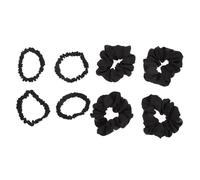 Ipetboom 8pcs Simulated Silk Hair Ring for Bridal Hair Accessories Includes Ponytail Holder