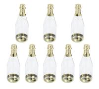 Ipetboom 8pcs Wedding Candy Box Sparkling Wine Bottle Modeling Case Mini Candy Bottle Box for Party Supply for Sweets and Container Use