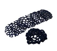Ipetboom 8pcs Women Hair Nets Ballet Dance Skating Elastic Hairnet Bun Hair Net Snood for Dancer Styling Accessories