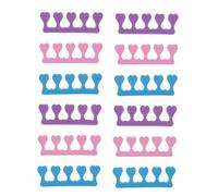 Ipetboom 90pcs Eva Toe Separators Heart Shape Nail Art Toe Dividing Tool Wide Application