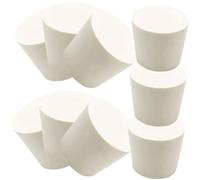 Ipetboom 9Pcs Fermented Rubber Stoppers Multi Function Jug Sealing Plugs Heat Resistant Acid Alkali for Beer Wine Bottles Sauerkraut Preservation