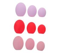 Ipetboom 9Pcs Silicone Makeup Brush Protectors Dust Brush Head Covers and Essential Cosmetic for Makeup Storage