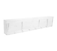 Ipetboom Acrylic CD Stand Rack with Fine Workmanship for CD Storage, Dvd Stand Rack Suitable for Traveling and Parties, Simple and Chic Desktop Organizer for Music Collection