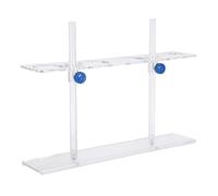 Ipetboom Acrylic Laboratory Funnel Support Rack 4-Hole 500Ml Funnel Holder with 55Mm Diameter for Chemical Separation and School Lab Organization