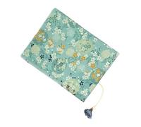 Ipetboom Adjustable Cloth Book Cover Sleeve for Notebooks Decorative Protector Washable Book Sleeve for Paperbacks and Hardcovers School Students Teachers