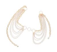 Ipetboom Adjustable Rhinestone Waist Chain Belt Lightweight Body Jewelry for Women Zinc Alloy Sparkly Bling Waist Body Chain for Dresses Beachwear Festivals