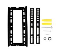 Ipetboom Adjustable Tv Wall Bracket Steel Rack for Lcd LED Oled Tvs Ultra Low Profile from Wall Double Hook Safety Design Black Random Color