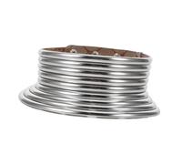 Ipetboom African Tribal Collar Necklace Chunky Punk Statement Choker for Women Lightweight Long Neck Collar Jewelry for Parties and Festivals