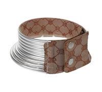 Ipetboom African Tribal Punk Necklace Chunky Collar for Women Long Neck Bib Choker Egyptian Costume Accessory for Parties and Festivals Comfortable Cultural Statement Jewelry