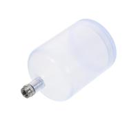 Ipetboom Airbrush Pot Replaceable Plastic Pigment Cup for Artists Diy Projects Large Connector Adapter Cap for Painting Spray Dispenser