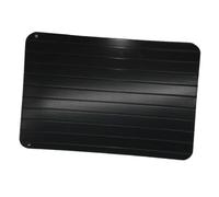 Ipetboom Aluminum Defrosting Tray Quick Thawing Plate for Meat Fish Chicken Multi Function Food Thaw Board Easy Clean Physical Defrosting Without Electricity for Burgers Sausages Steaks