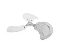 Ipetboom Aluminum Fan Blade Leaves Propeller for Standing Pedestal Table Floor Fans Industrial Replacement Accessory for Easy Installation with Bore