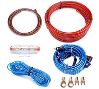 Ipetboom Amplifier Wiring Kit 8ga Power Cable Subwoofer Wiring Kit for Car Audio Systems and Vehicle Amp Controls