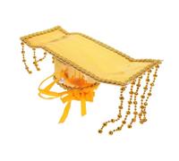 Ipetboom Ancient Emperor Hat Chinese Style Headwear Retro Cosplay Costume Accessory Lightweight Comfortable Crown Prop for Historical Events Unique for Chinese Culture Enthusiasts Eye