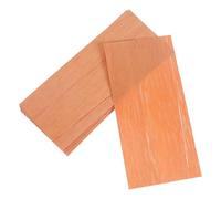 Ipetboom Aromatic Wood Sheets 150x65mm 10pcs for Humidor and Cigar Box Thin 0.3mm Wood Sheets for Safe Storage and Humidity Control in Cigar Accessories