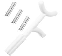 Ipetboom Arrow Fletching Remover Tool with Plastic Handle Archery Scraper for Hunting Arrows Easy Glue Residue Removal for Bow Enthusiasts