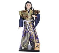 Ipetboom Authentic Samurai Ninja Doll Japanese Warrior Figure for Home Decor Traditional Collectible Art Piece 8-Inch Crafted Collectors