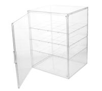 Ipetboom Baking Display Cabinet Pastry Display Case Bread Keeper for Homemade Bread Food Display Case Bread Bin Cake Display Bakery Storage Containers Dessert Case Transparent The Pet
