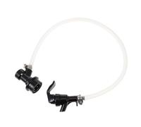 Ipetboom Ball Lock Keg Assembly with Clear Flexible Hose Stainless Clamp Liquid Disconnect for Home Brew Beer Dispensing Leak Sealing Suitable for Picnic and Sampling