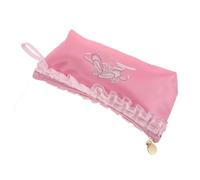 Ipetboom Ballet Shoes Pouch Portable Shoe Storage Bag for Dancers Compact Waterproof Organizer in Dance Class Rehearsals Pink