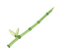 Ipetboom Bamboo Hairpin Retro Hair Accessories Green Bamboo Leaf Pendants Traditional Chinese Style Hair Forks for Women Buns