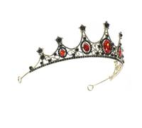 Ipetboom Baroque Bridal Crown Elegant Rhinestone Tiara Headpiece for Bride and Bridesmaids Wedding Accessory Womens Charming Hair Jewelry