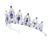 Ipetboom Baroque Crown Tiara Tiaras for Brides Queens Elegant Crown for Special Occasions and Graduation