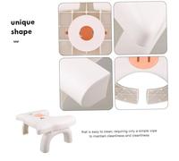 Ipetboom Bathroom Toilet Foot Stool Foldable Squatting Potty Potty Training Stool for Improved Posture