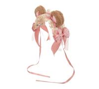 Ipetboom Bear Ear Headband Lolita Kawaii Women Cosplay Party Headdress Soft Faux Fur Cute Headband for Teens Girls Halloween Costume