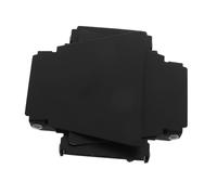Ipetboom Black LED Track Pendant Light Shade Glare Four Spotlight Cover for Hotel Museum Bedroom Clothing Store Lighting Fixtures