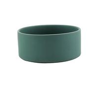 Ipetboom Blackish Green Ceramic Salad Bowl Porcelain Fruit Dessert Serving Bowl Non Absorbent Tableware for Fresh Food Elegant Simple Style for Weddings Parties Housewarming Gifts