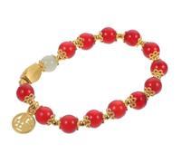 Ipetboom Braided Red Rope Bracelet for Dragon Year Adjustable Wrist Chain Celebrating Chinese Tradition Stylish Accessory for Men and Women Symbol of Luck and Fortune