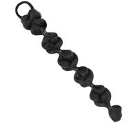 Ipetboom Braided Wig Long Ponytail Extensions Synthetic Hairpieces for Women Braid Ponytail Hair Extension Decoration for Kinky Curly Fake Hair