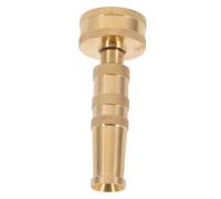 Ipetboom Brass Heavy Duty Adjustable Hose Nozzle for Garden Outdoor Use Twist Control Sprayer for Car Washing Watering Plants Cleaning Tasks