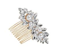 Ipetboom Bridal Hair Comb Rhinestones and Elegant Side Comb for Weddings Proms and Parties Decorative Hair Accessory for Women and Girls Secure and Comfortable Grip
