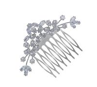 Ipetboom Bride Rhinestone Hair Comb for Weddings Lightweight and Comfortable Wedding Hair Accessories Elegant Waterdrop Zirconia Design for Brides and Parties Delicate and Headdress